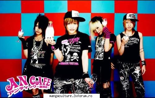 an caf� (sau antic caf�) este o formatie de pop/rock originara din japonia formata in 2003. sunt