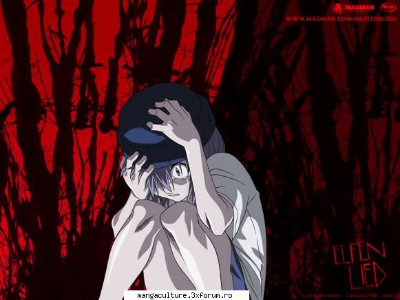 discuti - Ah, nu pot spune ca ar fi frumos...e sangeros. Pe - Elfen Lied